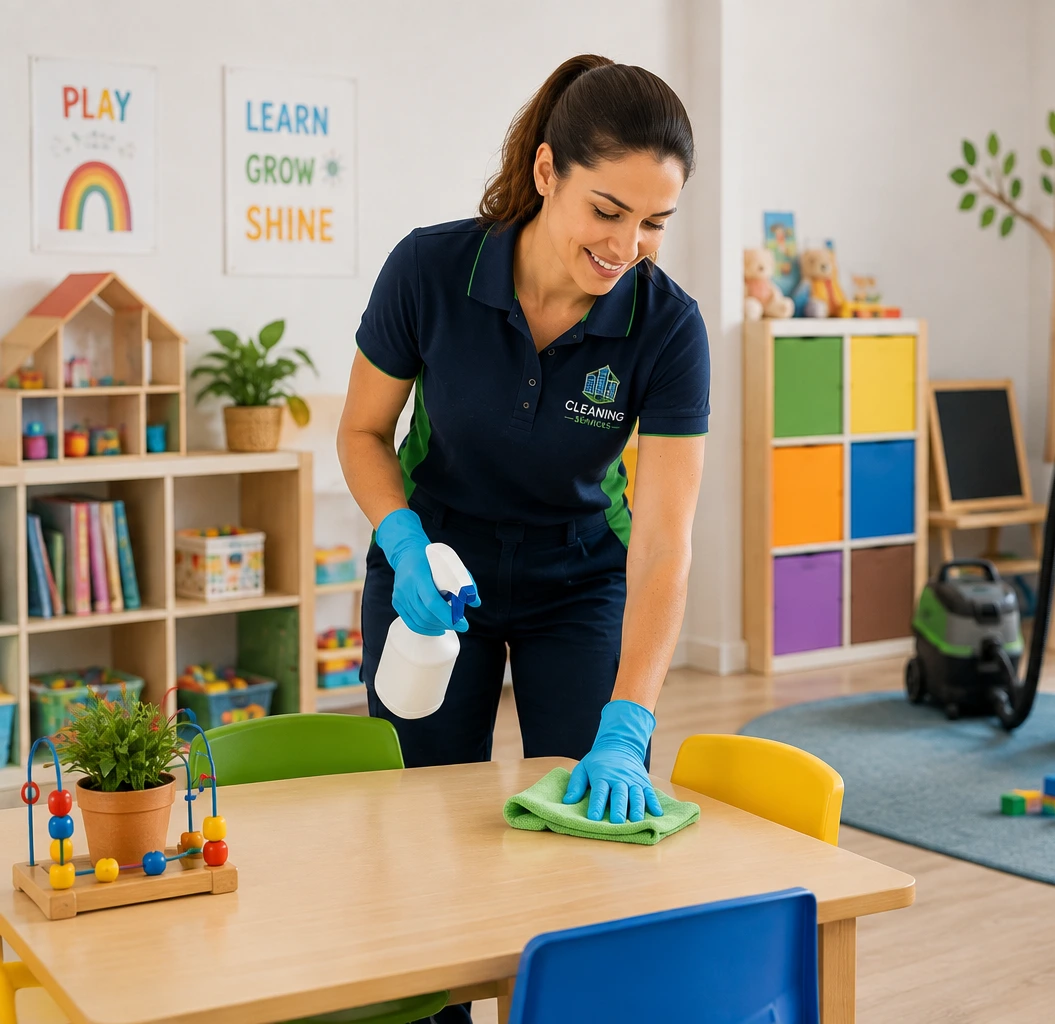 Childcare cleaning