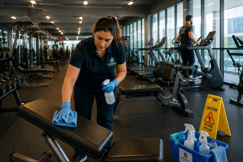 Gym cleaning