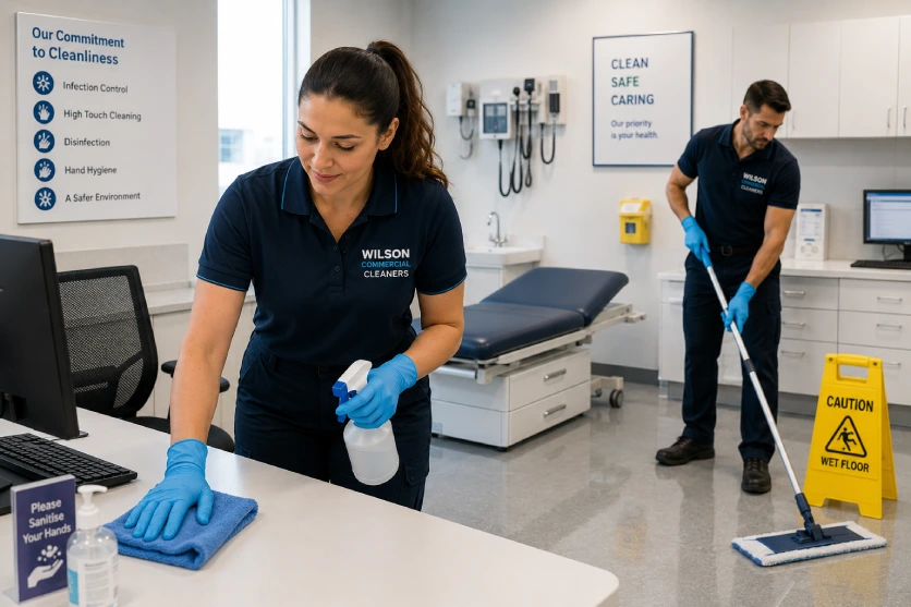 Medical centre cleaning