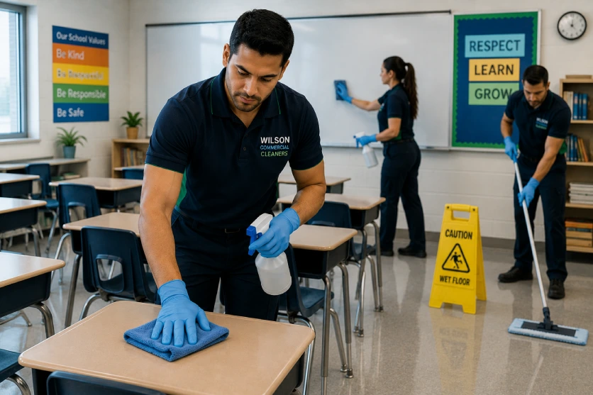 School cleaning