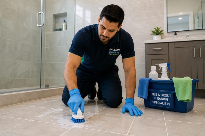 Tile and grout cleaning